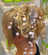 Brautfrisuren, Hochsteckfrisuren.