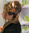 Festtagsfrisuren aus dem Haarstudio Orchidee.